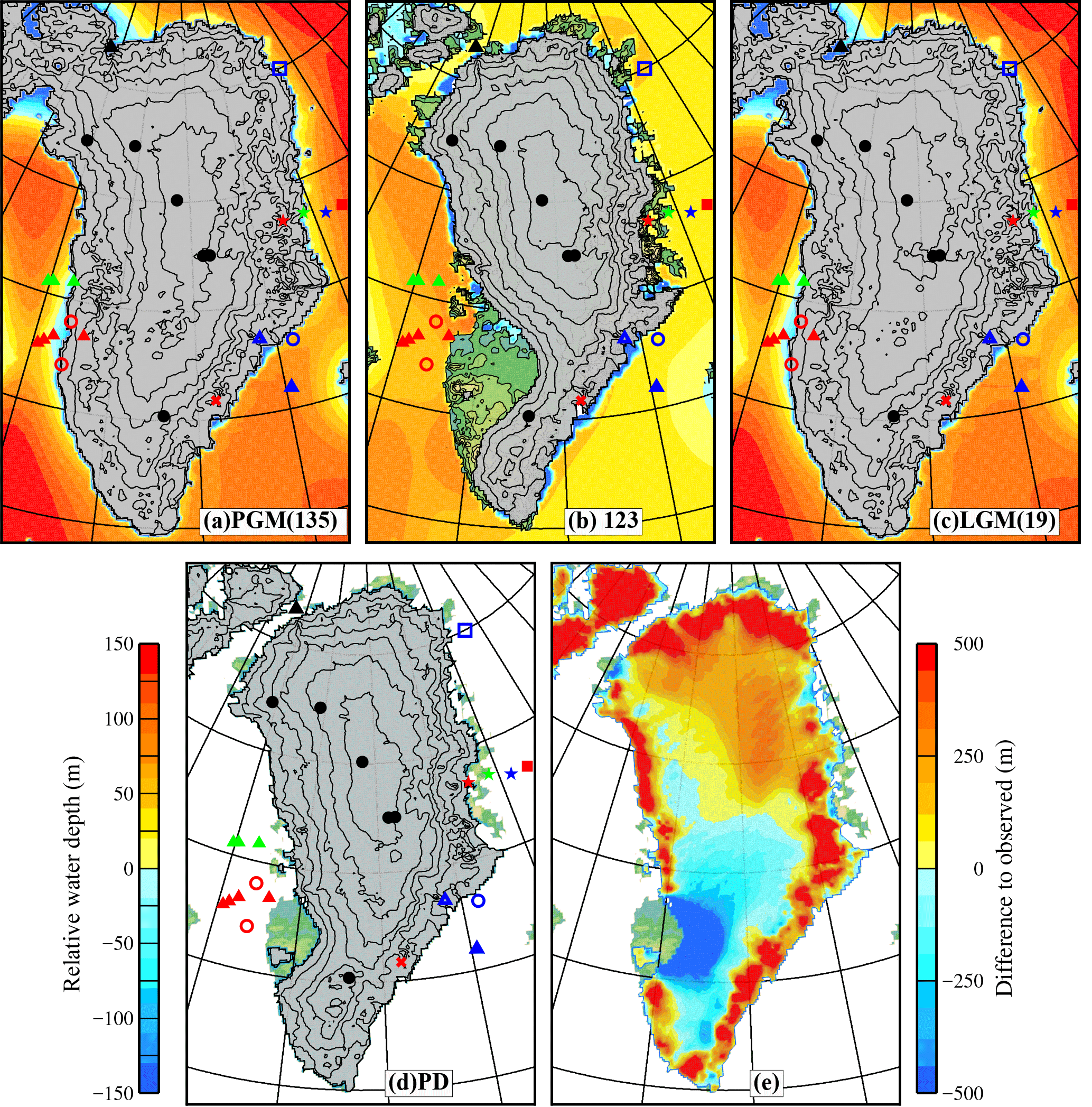 CP - Simulation of the Greenland Ice over two glacial–interglacial cycles: investigating a sub-ice- shelf melt parameterization and relative sea level forcing in an ice-sheet–ice-shelf model