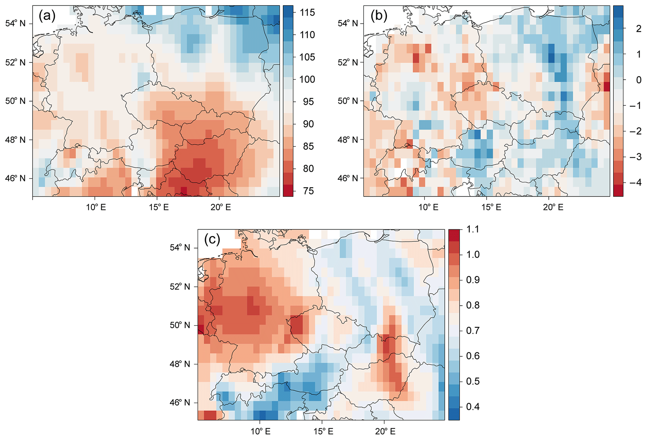 Cp Central Europe 1531 1540 Ce The Driest Summer Decade Of The Past Five Centuries