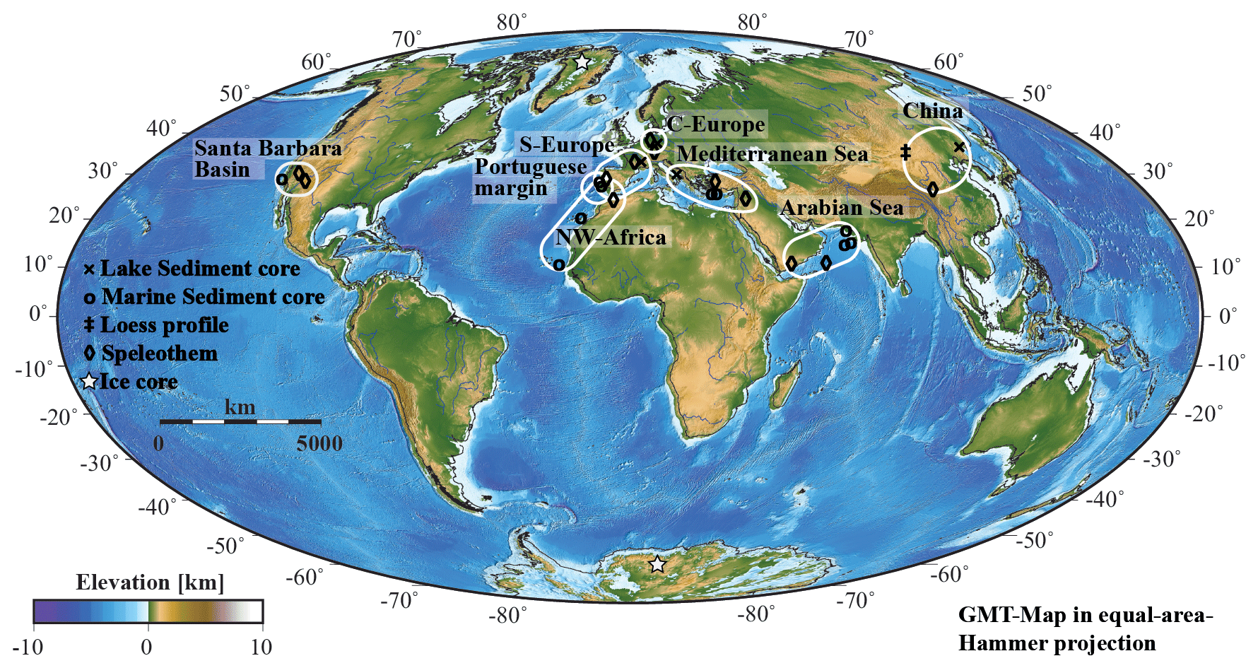 CP Aridity Synthesis For Eight Selected Key Regions Of The Global CP Aridity Synthesis For Eight Selected Key Regions Of The Global